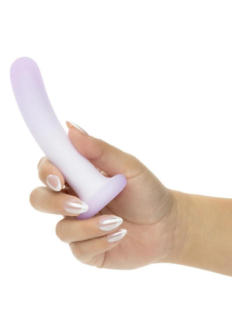 Lavender Haze Slender Curved Rechargeable Silicone Probe
