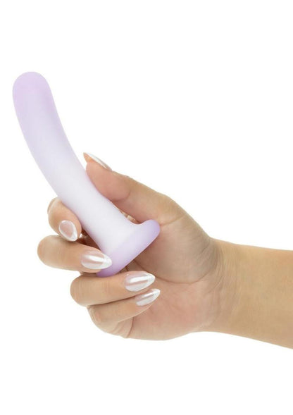 Lavender Haze Slender Curved Rechargeable Silicone Probe
