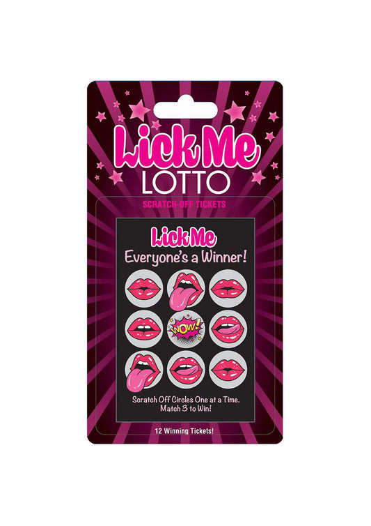 Lick Me Lotto Scratchers