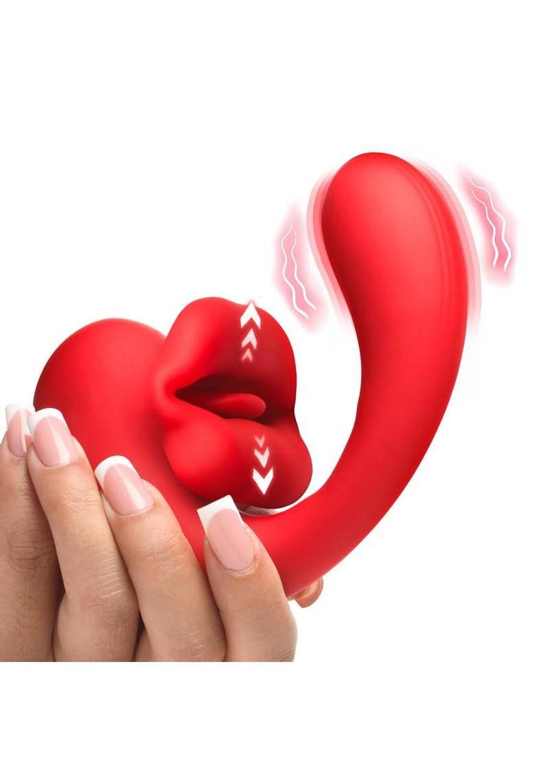 Lickgasm G-Kiss Kissing G-Spot Rechargeable Silicone Vibrator