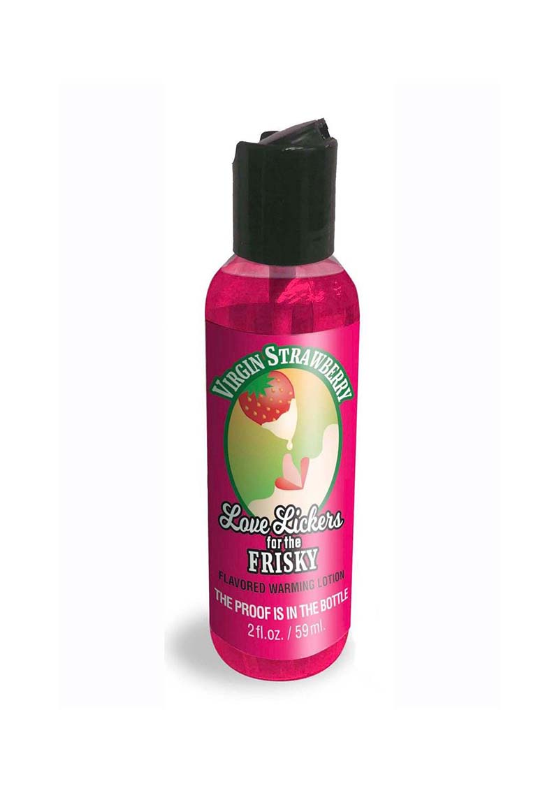 Strawberry Flavored Warming Massage Oil – Naughty Party