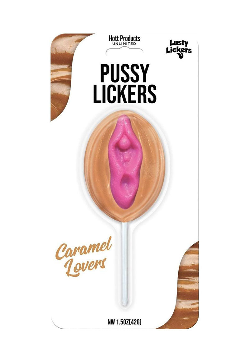 Caramel Lovers Pussy Lickers Lollipop