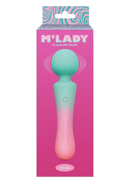 M'lady Silicone Rechargeable Pleasure Wand - Gradient