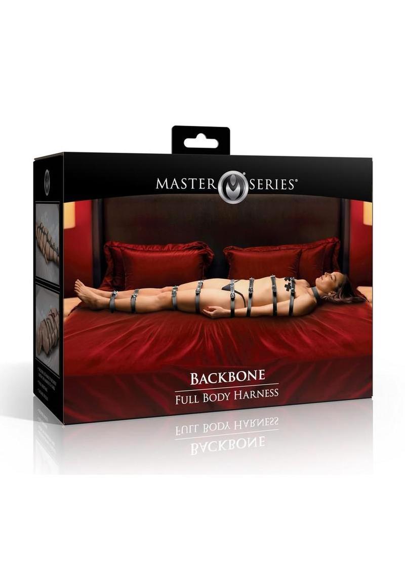 Master Series Backbone Full Body Harness - Black