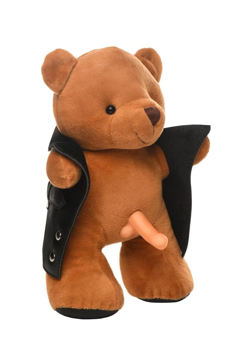 Master Series Flasher Exhibitionist Teddy Bear - Black/Brown