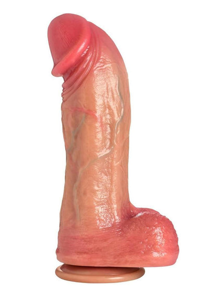Master Series Silicone Dildo with Adjustable Harness