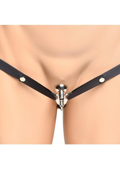 Master Series Sissy Vice Push-In Chastity Cage