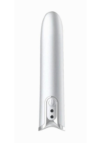 Mini's Imperial Rechargeable Silicone Bullet - Silver