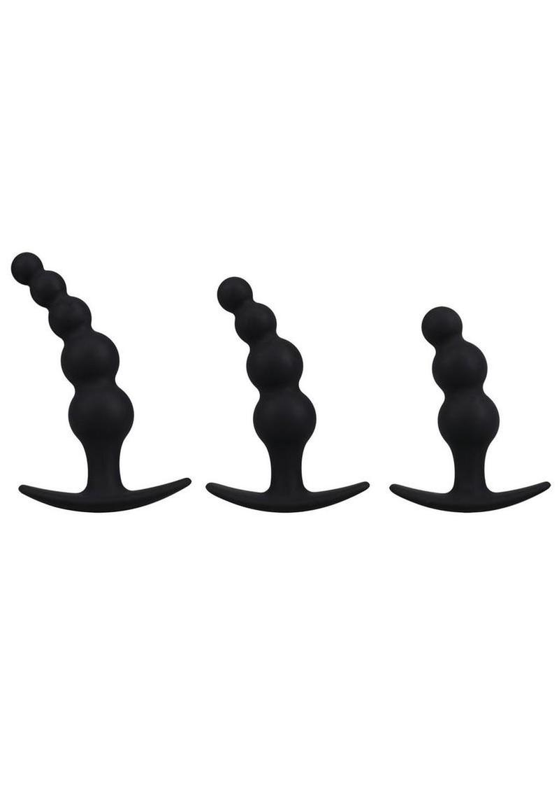 Mood Naughty Beaded Trainer Silicone Anal Plug