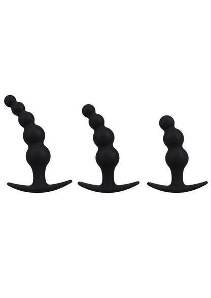 Mood Naughty Beaded Trainer Silicone Anal Plug