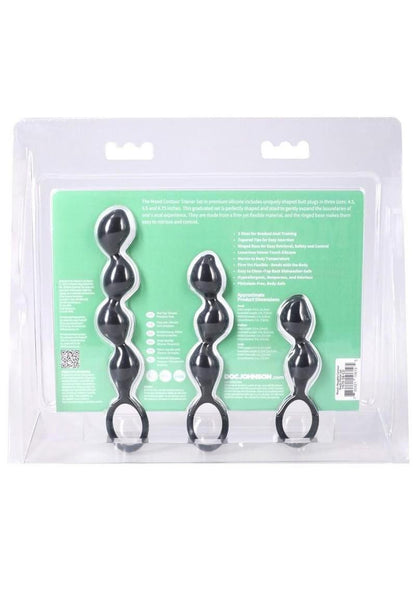 Mood Naughty Contour Beads Trainer Silicone Anal Plug