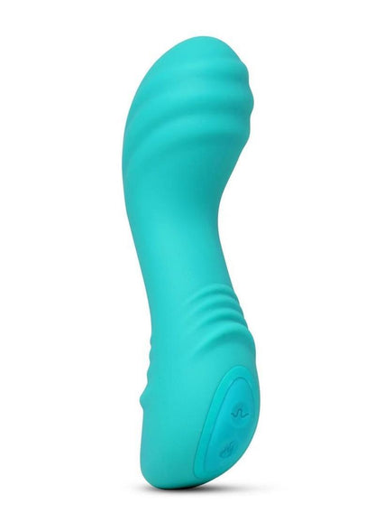 Nu Sensuelle Muse Xlr8 Rechargeable Silicone Bullet with Heat - Blue