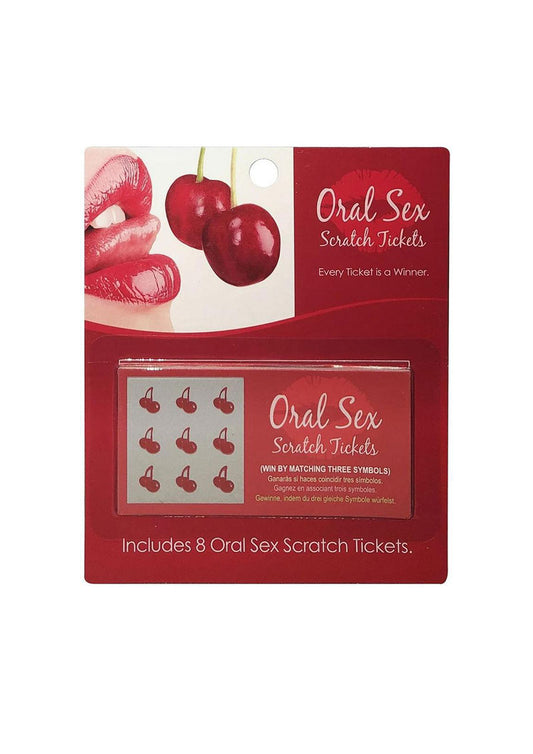 Oral Sex Scratcher Tickets