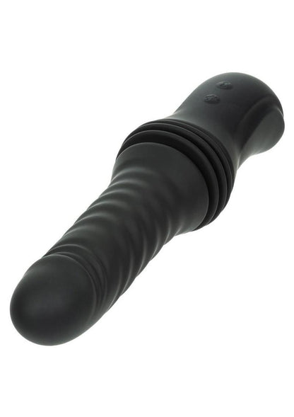 Overdrive Rechargeable Silicone Sex Machine Waterproof Thruster with Remote Control