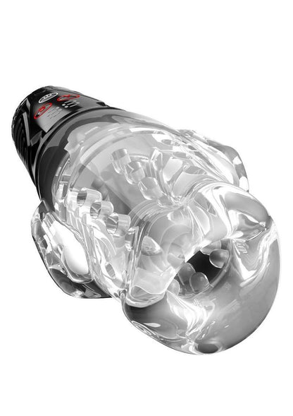 Pdx Elite Ultra Milker Pro Rechargeable Masturbator - Black/Clear