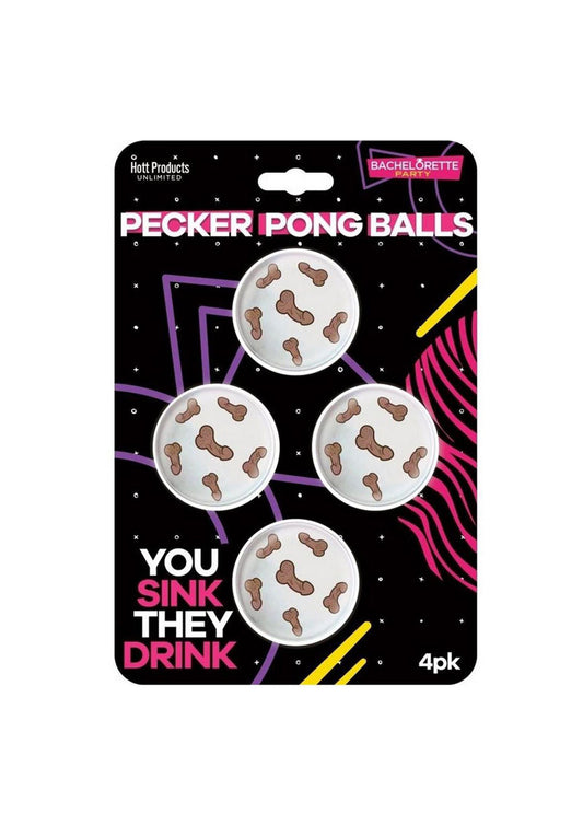 Pecker Beer Pong Balls