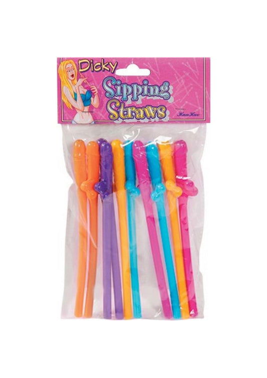 Colorful Pecker Straws