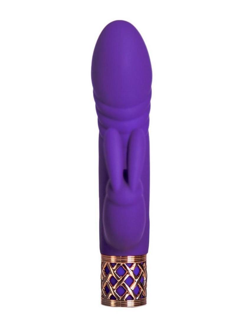 Pillow Talk Secrets Sensual Rechargeable Silicone Dual Thrusting Rabbit Wand