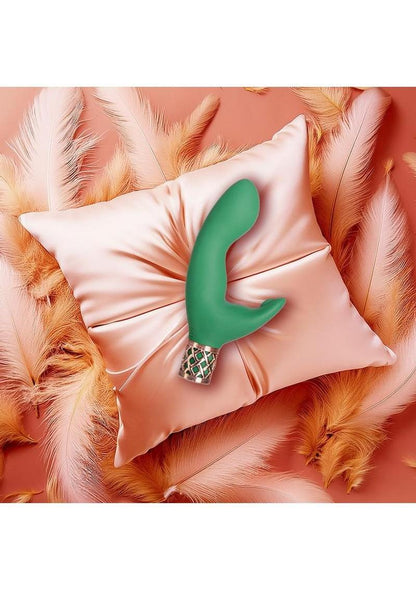 Pillow Talk Secrets Sinful Rechargeable Silicone Dual Vibrating Wand