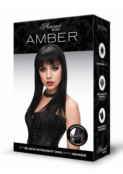 Pleasure Wigs Collection Amber Wig - Black