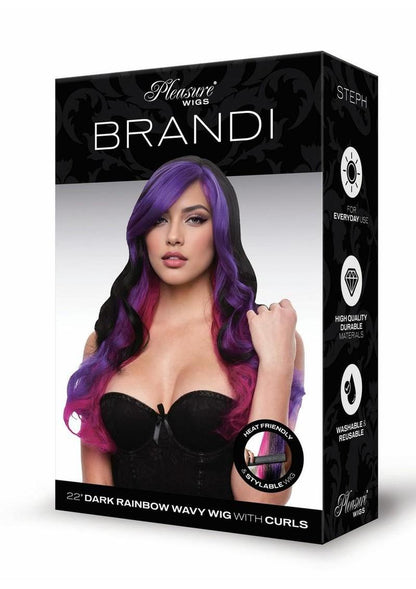 Pleasure Wigs Collection Brandi Wig - Black/Purple