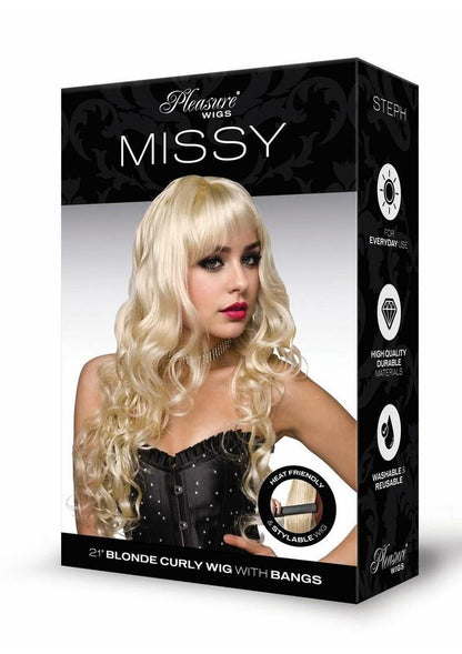 Pleasure Wigs Collection Missy Wig - Blonde/Yellow
