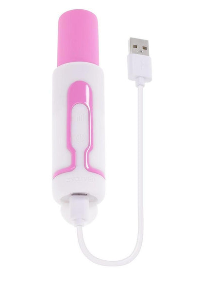 Pucker Up Lipstick Vibe Rechargeable Silicone Bullet