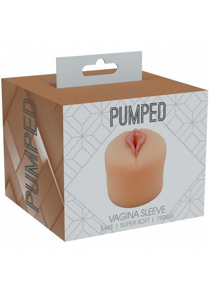 Pumped Vagina Pump Sleeve 190gr - Vanilla