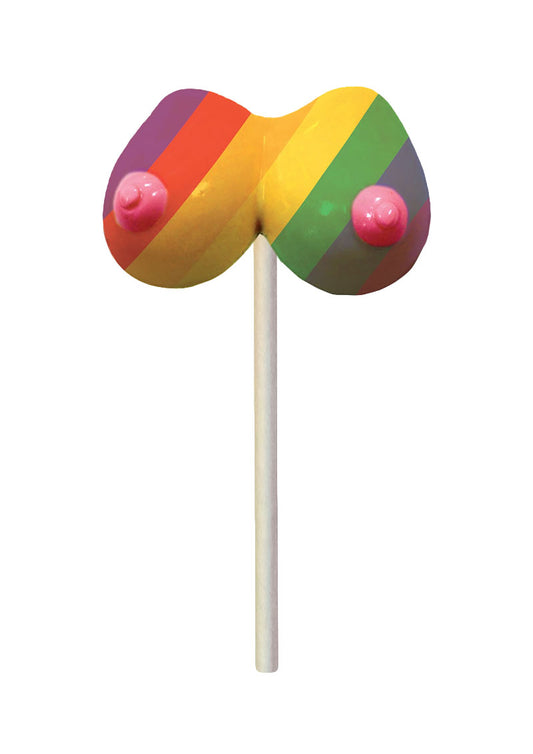 Rainbow Boobie Lollipop