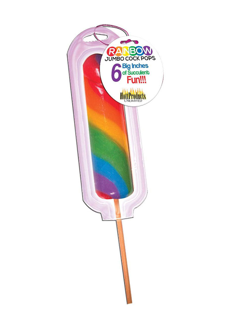 Jumbo Rainbow C*ck Lollipop