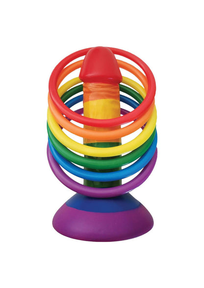 Rainbow Pecker Ring Toss