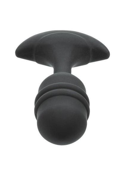 Rock Bottom Rumbling Ribbed Rechargeable Silicone Probe