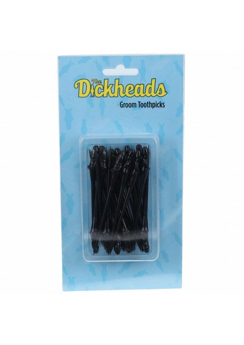 S-Line The Dickheads Groom Toothpicks - Black/Vanilla