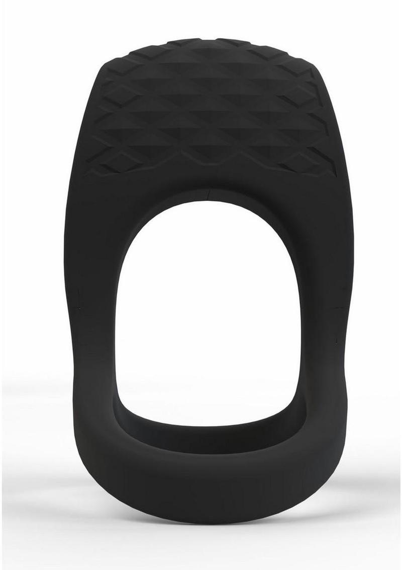 Screaming O Big O Pro Strapped Vibrating Rechargeable Silicone Cock Ring
