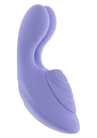 Selopa Handsy Rechargeable Silicone Palm Vibrator - Blue