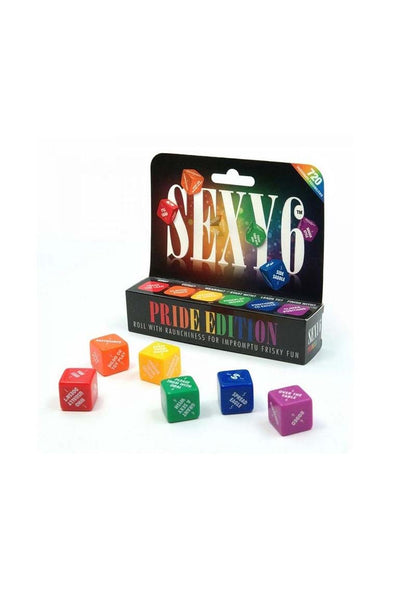 Sexy 6 Couples Dice Game - Pride Edition