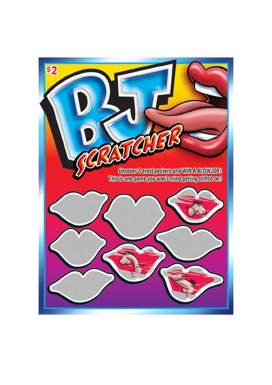 BJ Scratcher Ticket