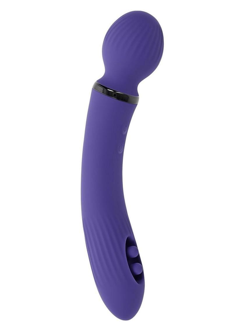 Shiver Dual End Rechargeable Silicone Vibrator