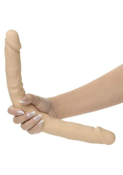 Silicone Studs Bend and Hold Dual Dildo 16