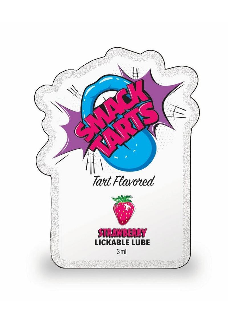 Smack Tart Lickable Lube Pouch 3ml - Sour - Strawberry