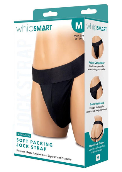 Soft Packing Jock Strap - Black - Large