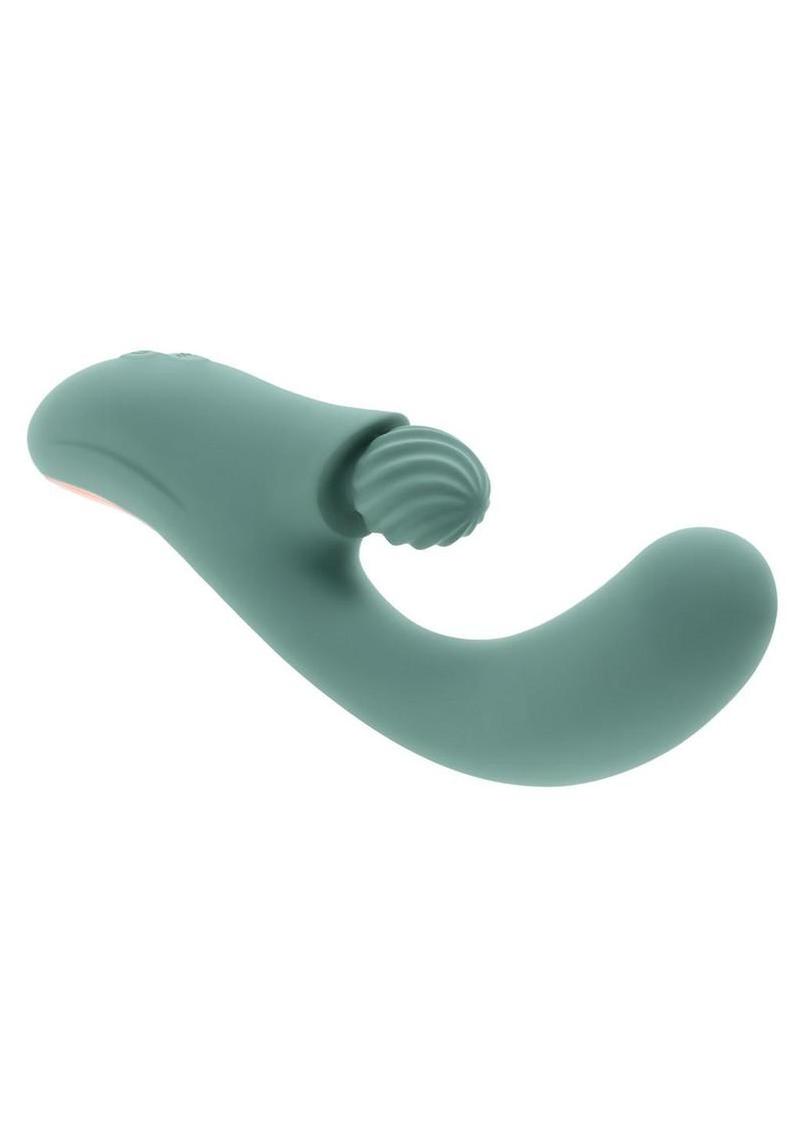 Spiral Charm Rechargeable Silicone Clitoral Stimulator