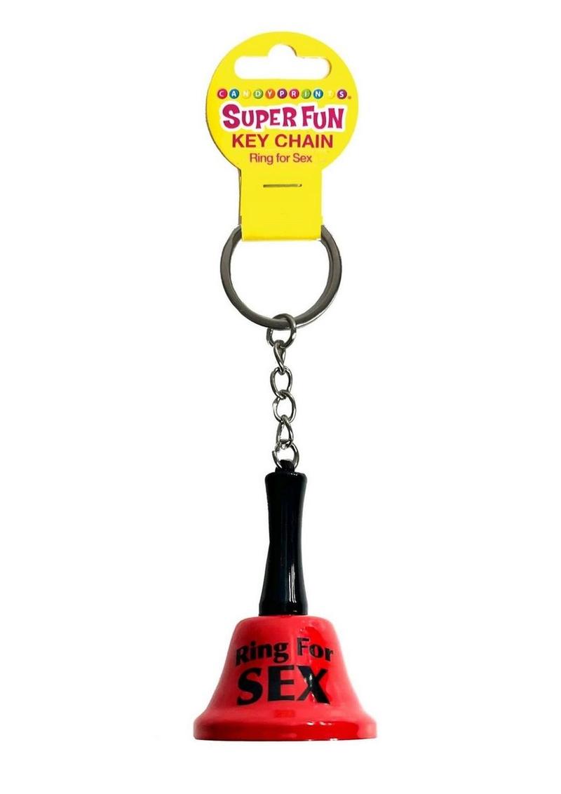 Super Fun Key Chain Ring For Sex - Red