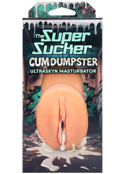 Super Sucker Cum Dumpster Ultraskyn Masturbator - Pussy - Vanilla