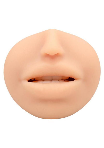 Super Sucker Cum Guzzler Ultraskyn Masturbator - Mouth
