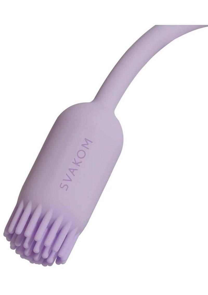 Svakom Plume Rechargeable Silicone Dual Vibrator