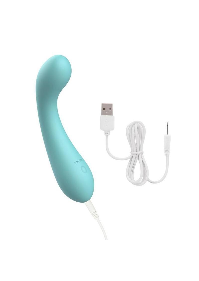 Swan Curve Rechargeable Silicone G-Spot Vibrator