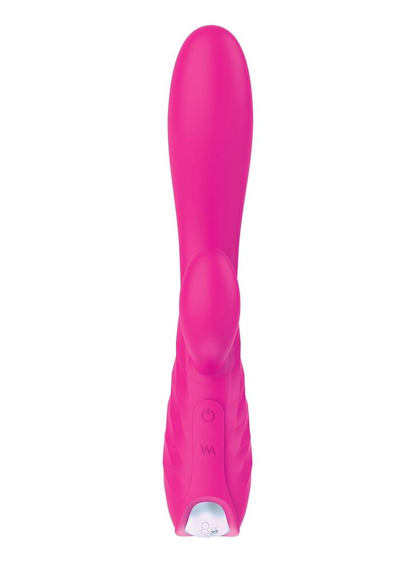 The Classic Silicone Rabbit - Hot Pink/Pink