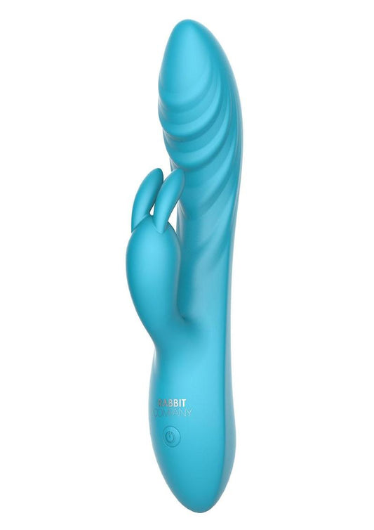 The Full Silicone Rabbit - Blue