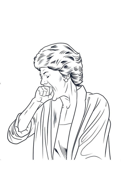 The Golden GILFS Adult Coloring Book – Hilarious & Sexy Parody Fun